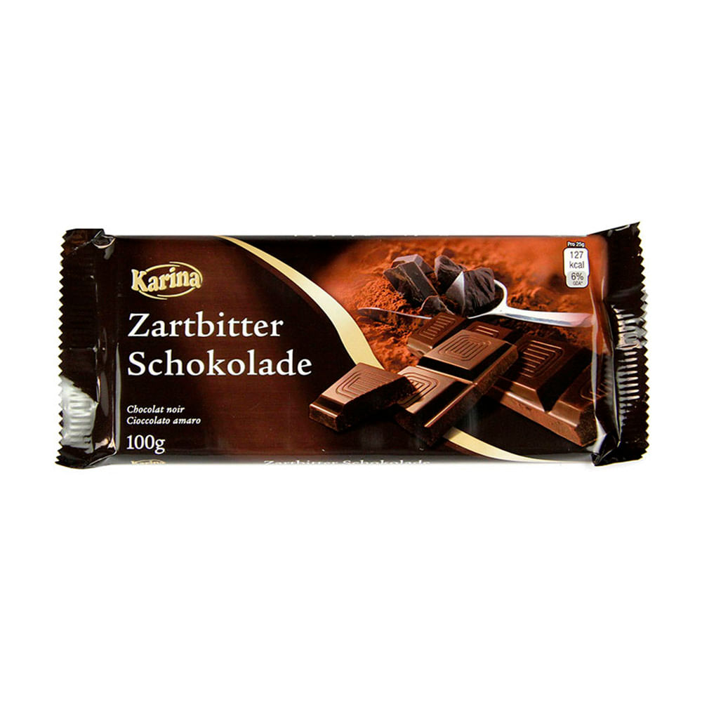 Chocolate Amargo 100 Grs Karina