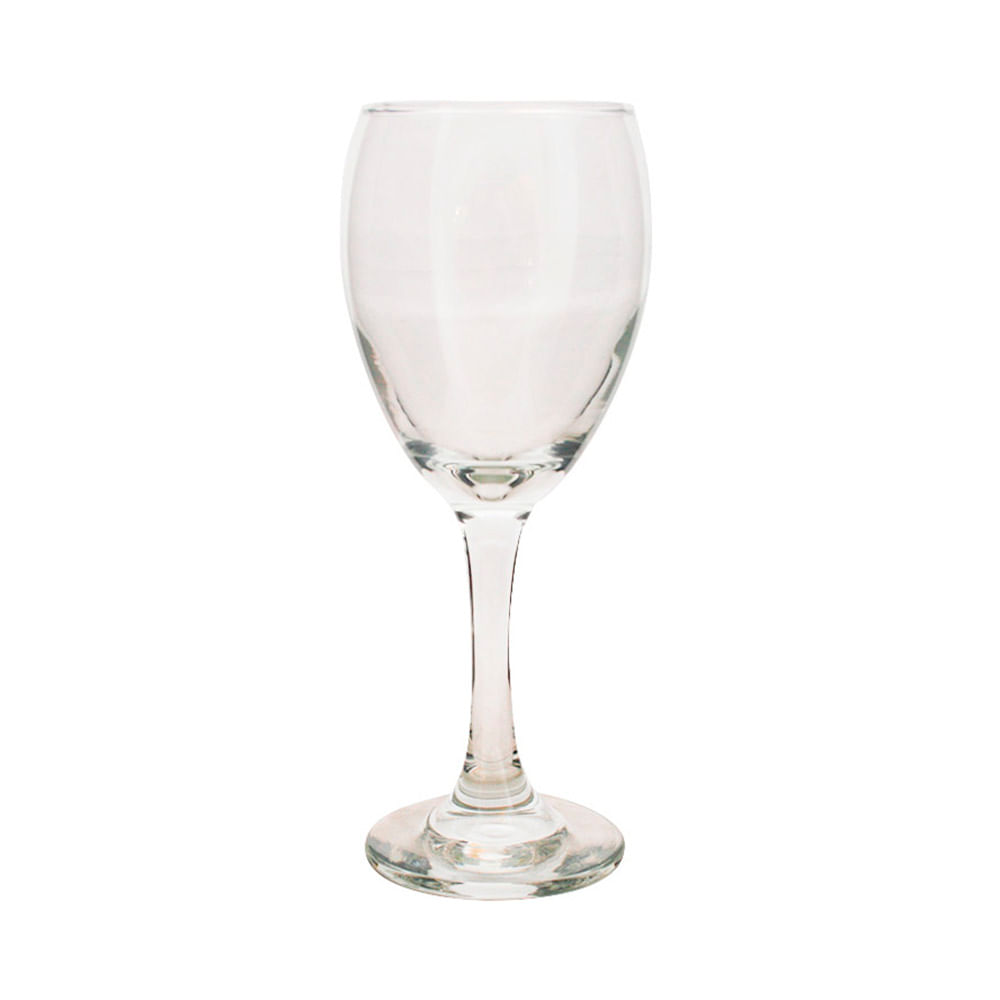 Copa Agua Transparente Vidrio 300 Ml Versalles
