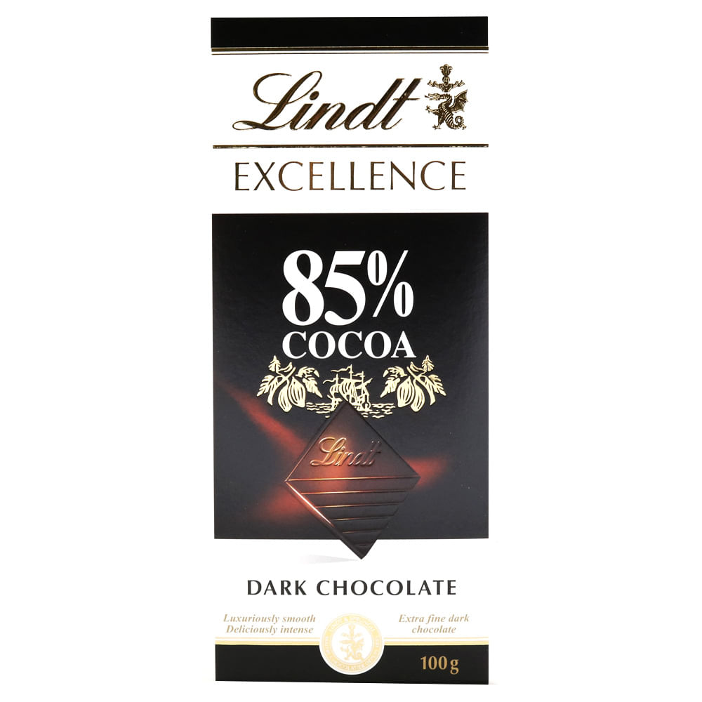 Chocolate Sabor Cacao 85% 100 Grs Lindt