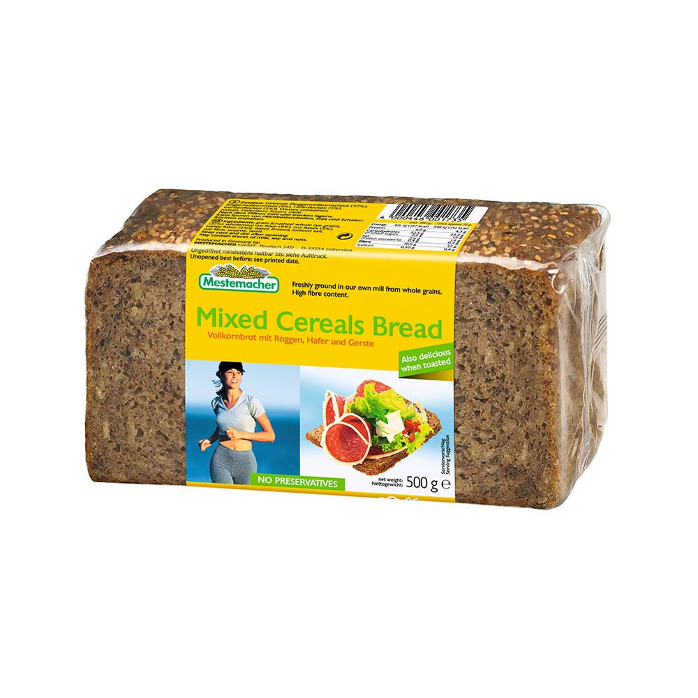 Pan de Semillas con Mix de Cereales 500 Grs Mestemacher