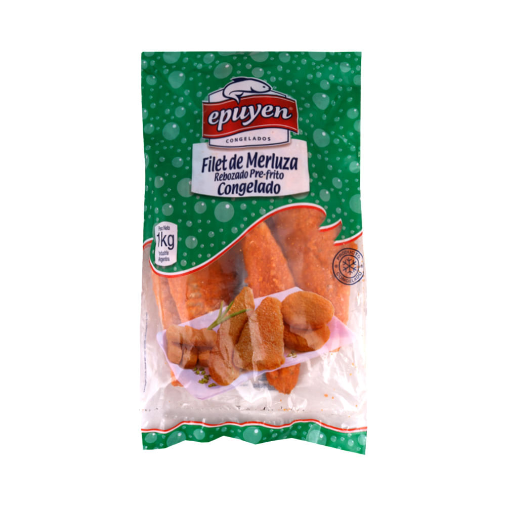 Filet de Merluza Rebozado 1 Kg Epuyen