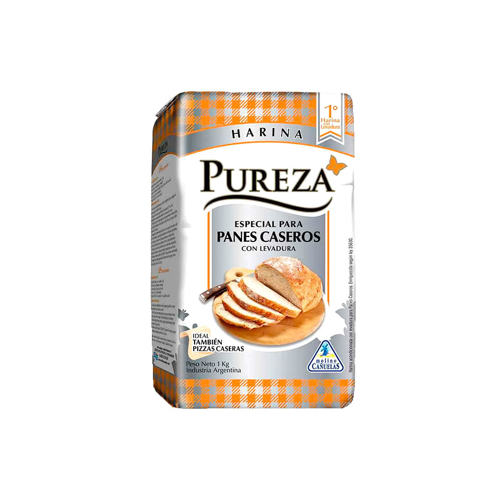 Harina Pureza Panes Caseros 1 Kg