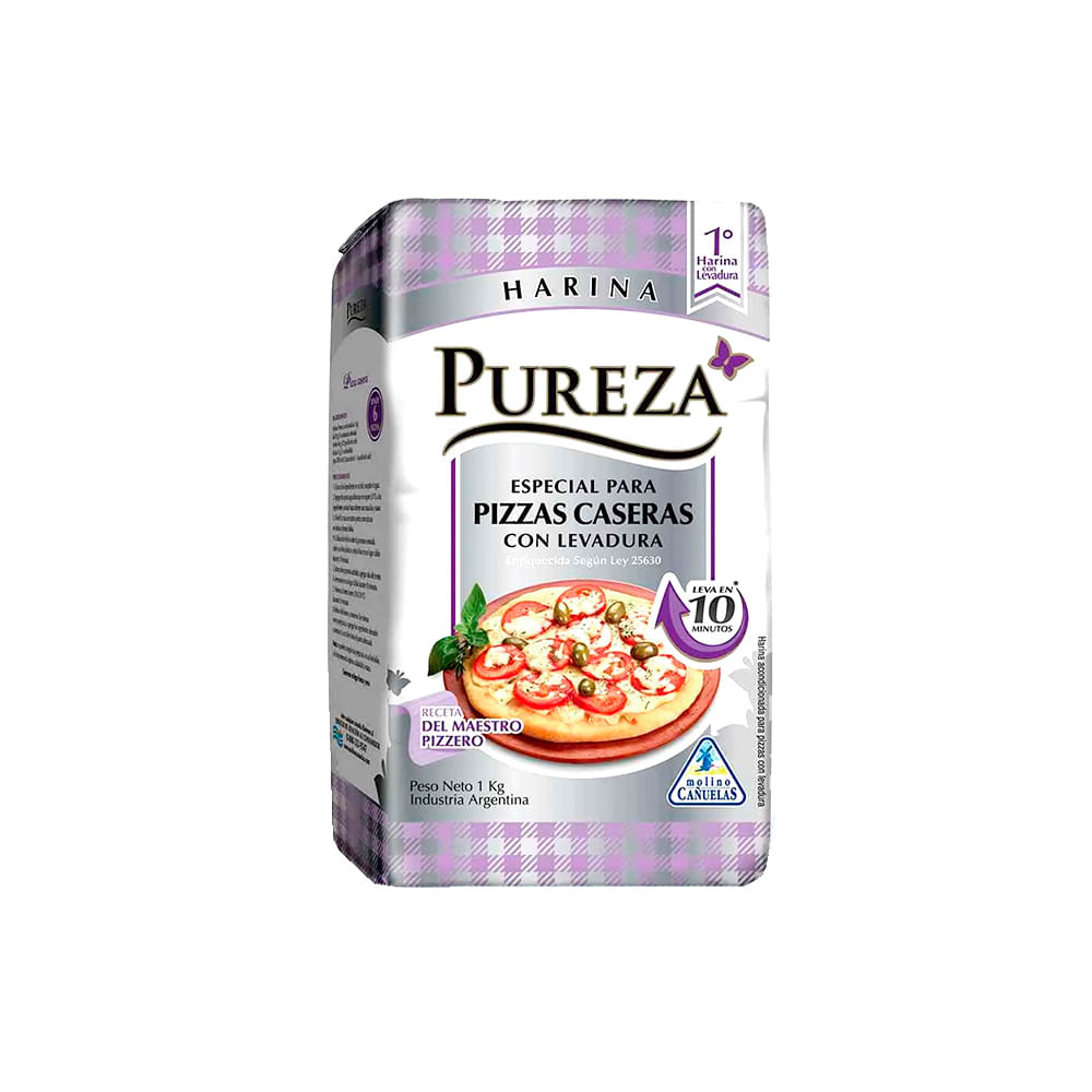 Harina Para Pizza Pureza 1 Kg