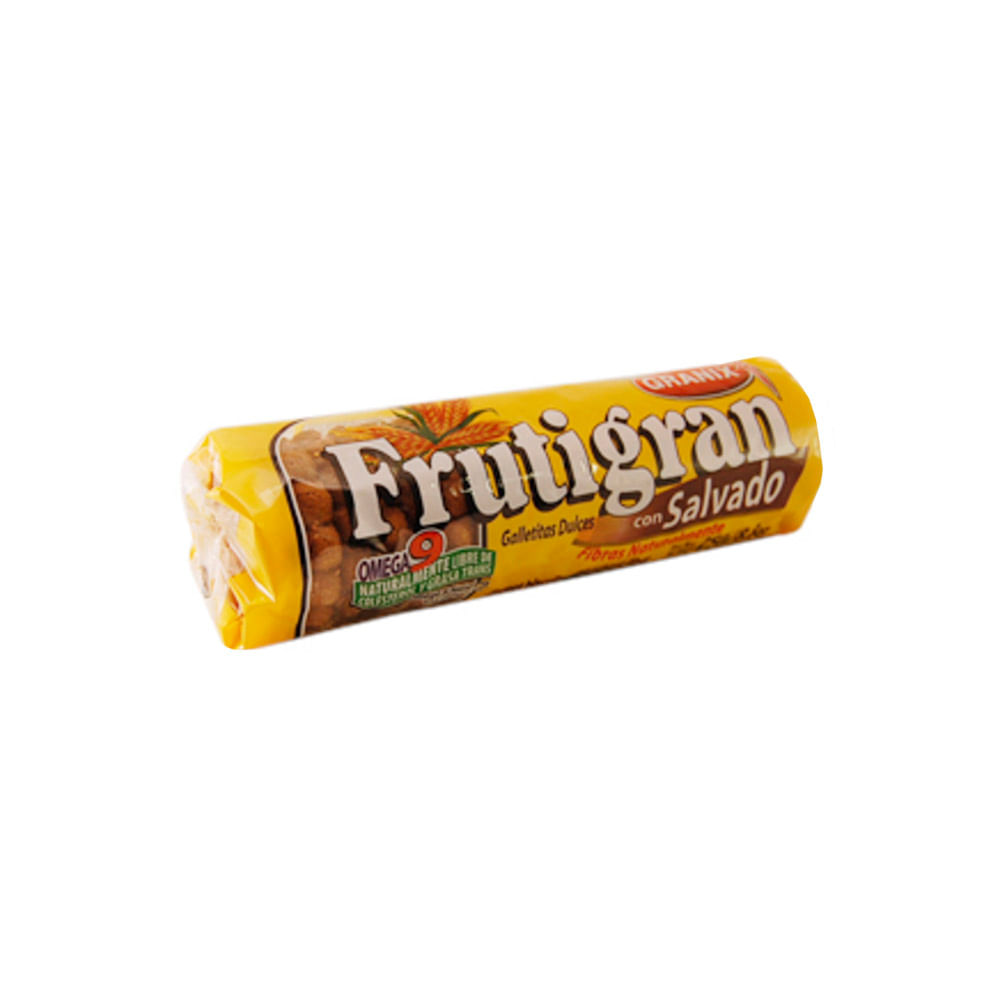 Galletitas Secas Sabor Salvado Dulce 250 Grs Frutigran