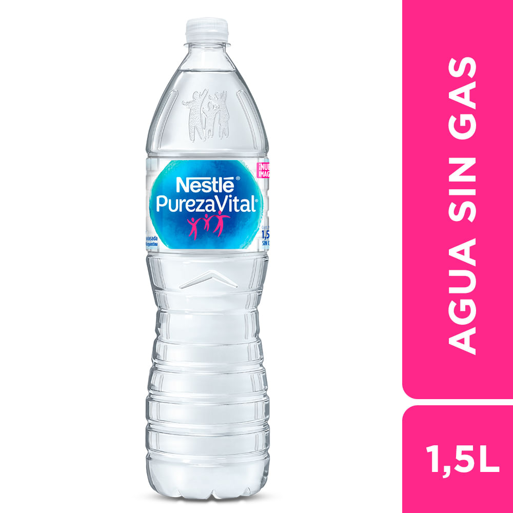 Agua Sin Gas 1.5 Lts Nestle Pureza Vital