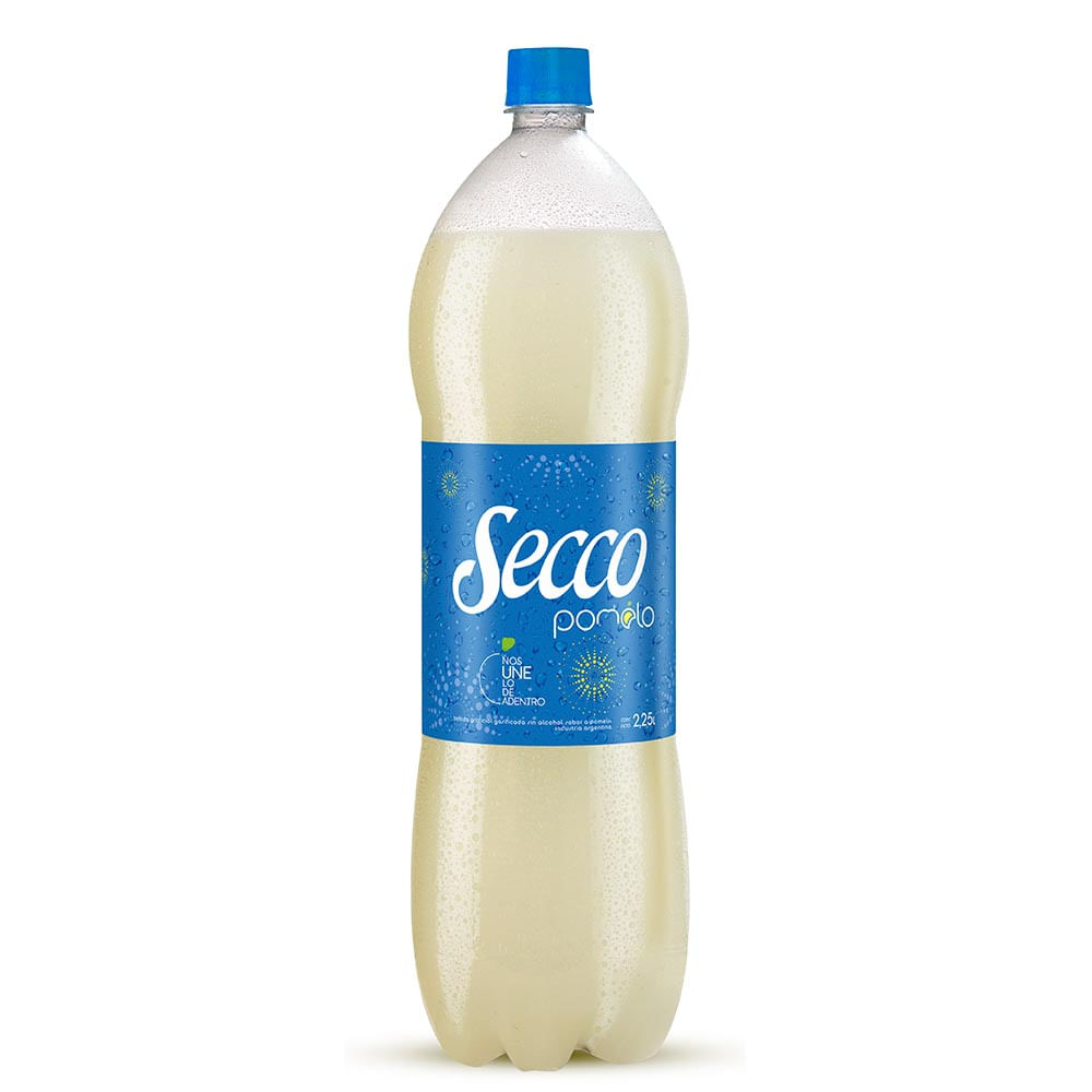 Gaseosa Sabor Pomelo 2,25 Lts Secco
