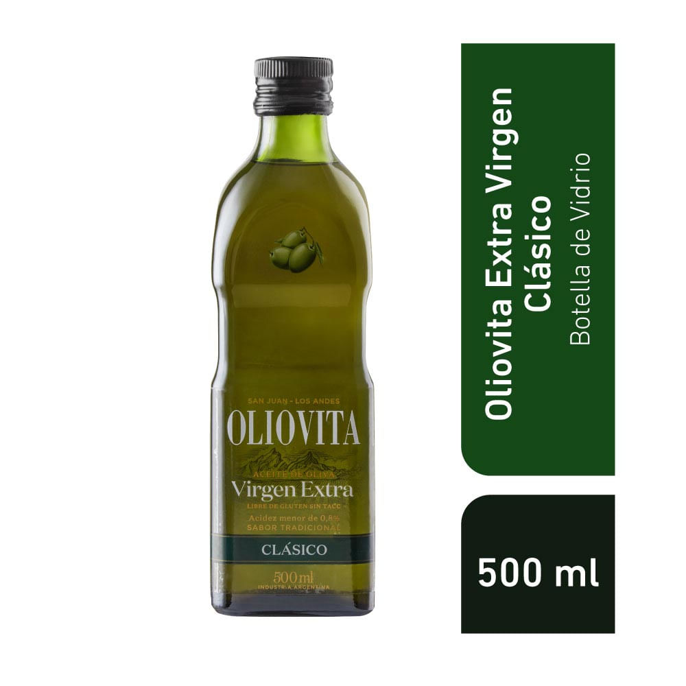 Aceite de Oliva Extra Virgen 500 Ml Oliovita