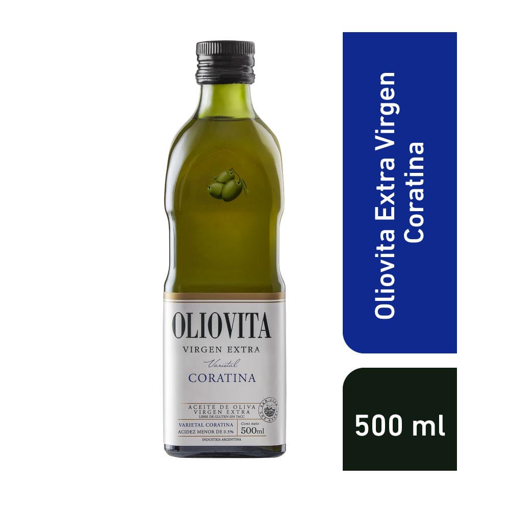 Aceite de Oliva Coratina 500 Ml Oliovita