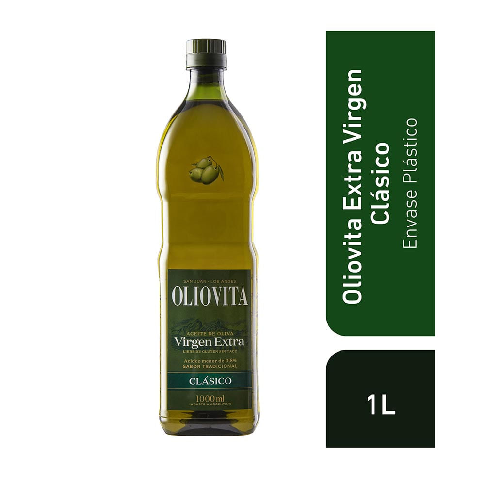 Aceite de Oliva Virgen Extra Clásico 1 Lts Oliovita