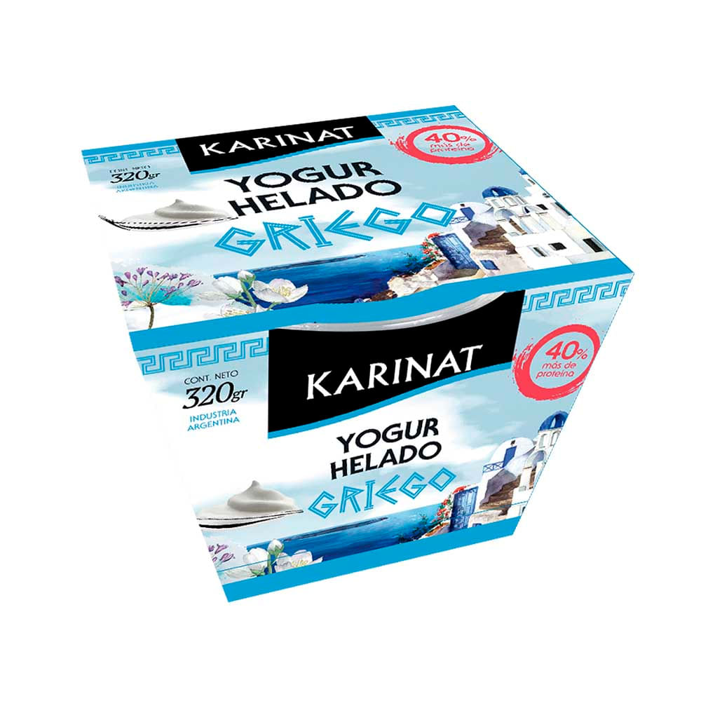 Yogur Helado Griego 320 Grs Karinat