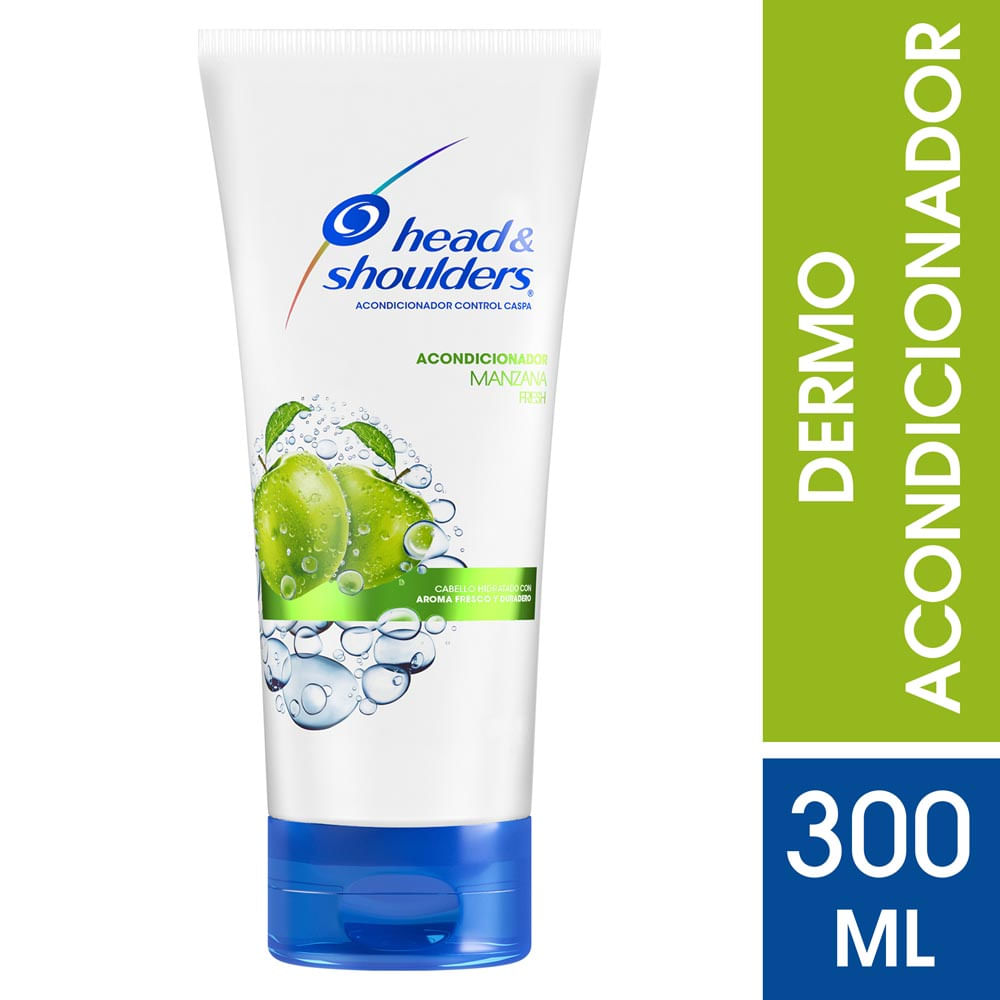 Acondicionador Anti Caspa Dermo Manzana Fresh 300 Ml Head y Shoulders