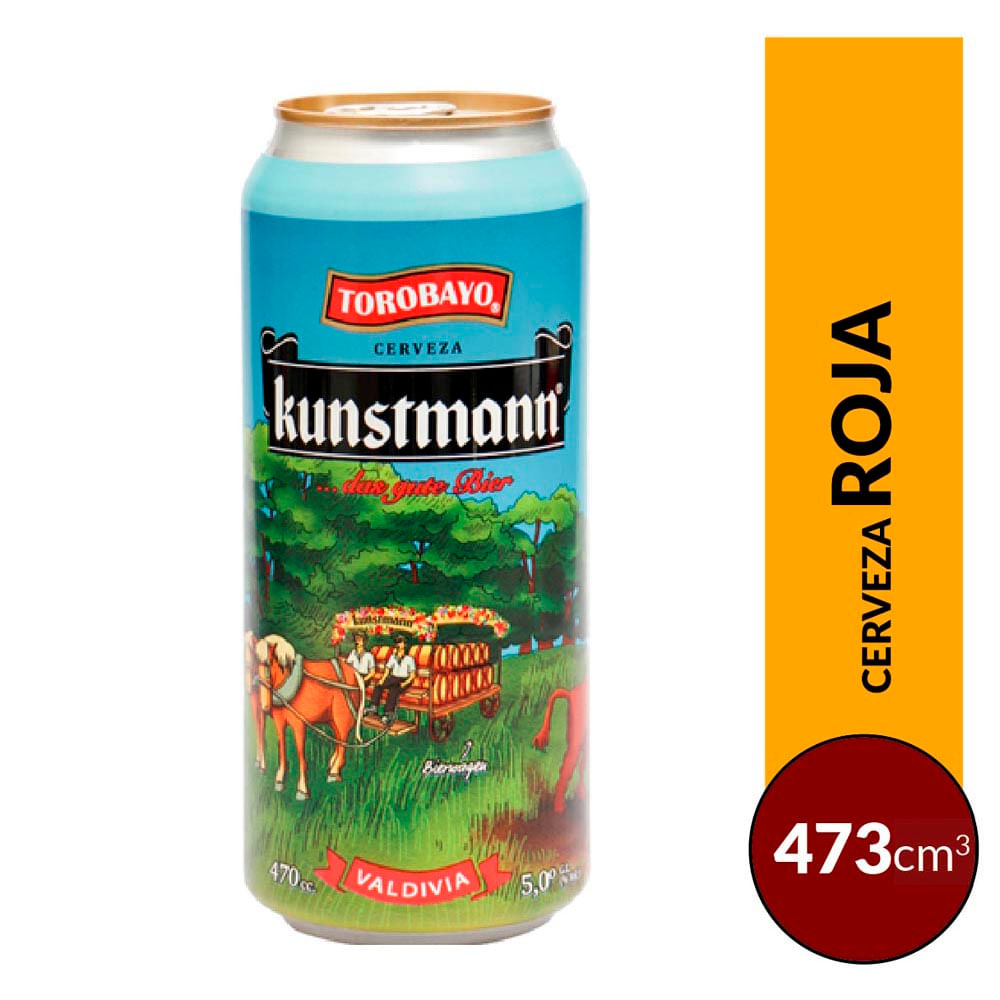 Cerveza Torobayo Roja 470 Ml Kunstmann