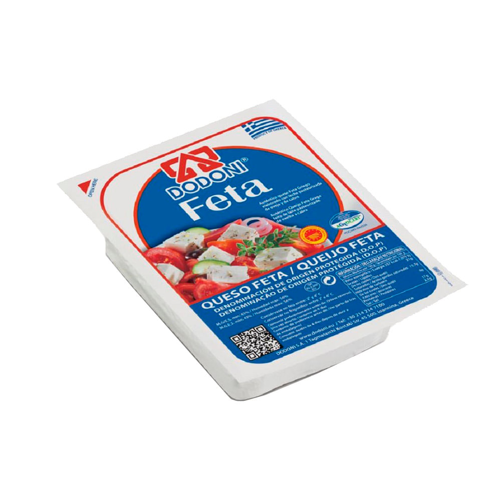 Queso Feta importado 150 Grs x 1 Un Dodoni
