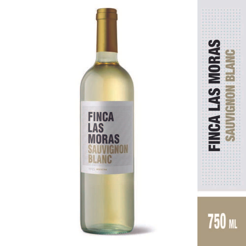 Vino Blanco Sauvignon Blanc 750 Ml Finca Las Moras