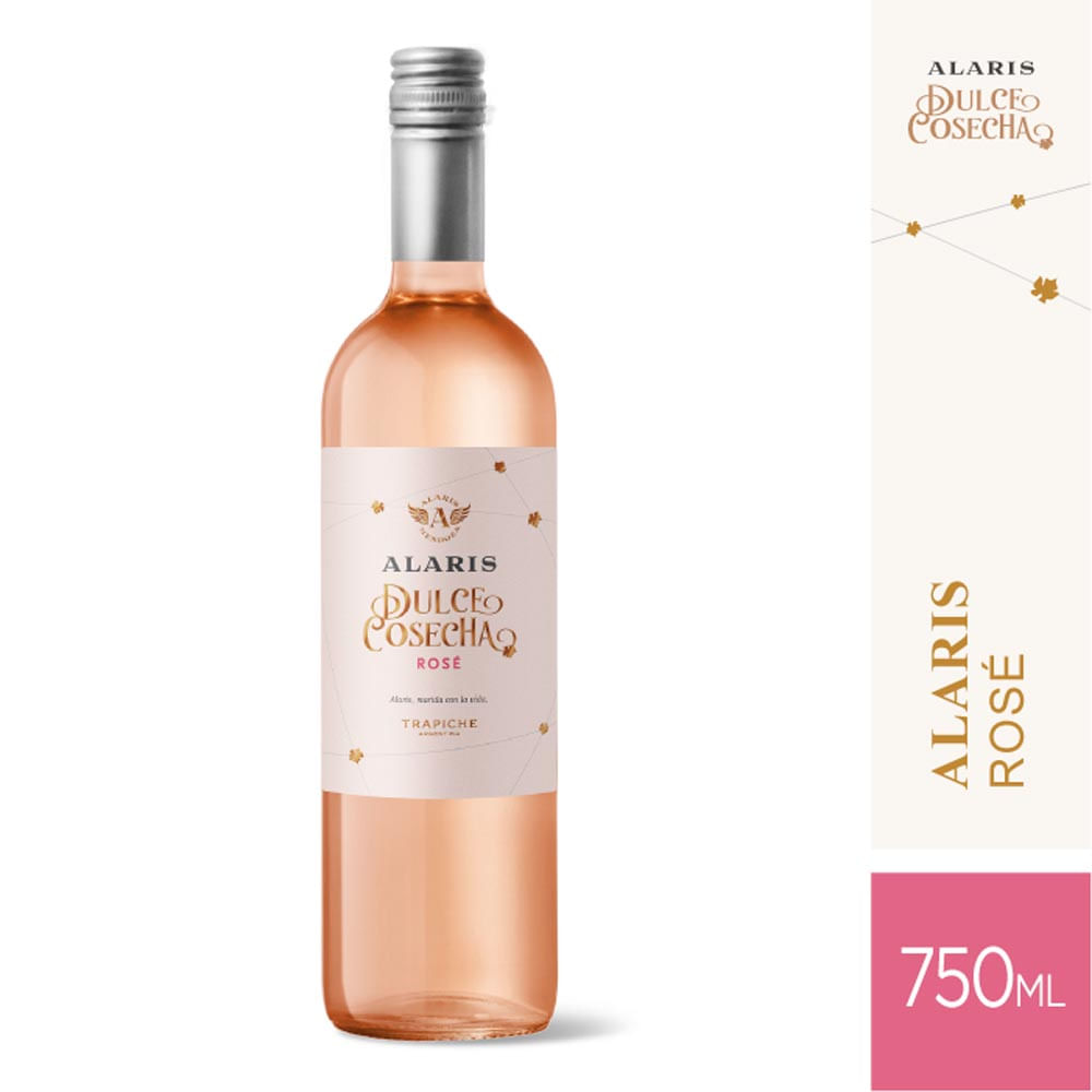 Vino Rosado Dulce 750 Cc Alaris