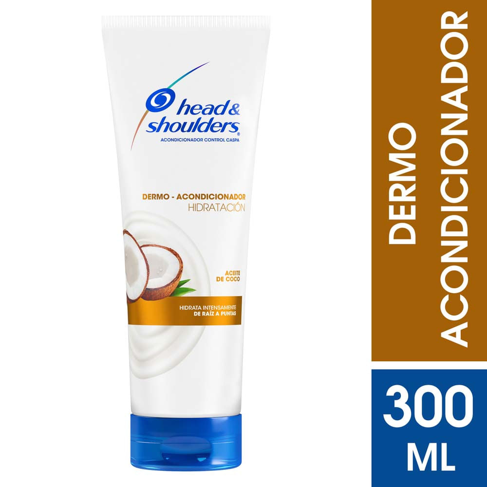 Acondicionador Anti Caspa Hidratación Aceite de Coco 300 Ml Head y Shoulders