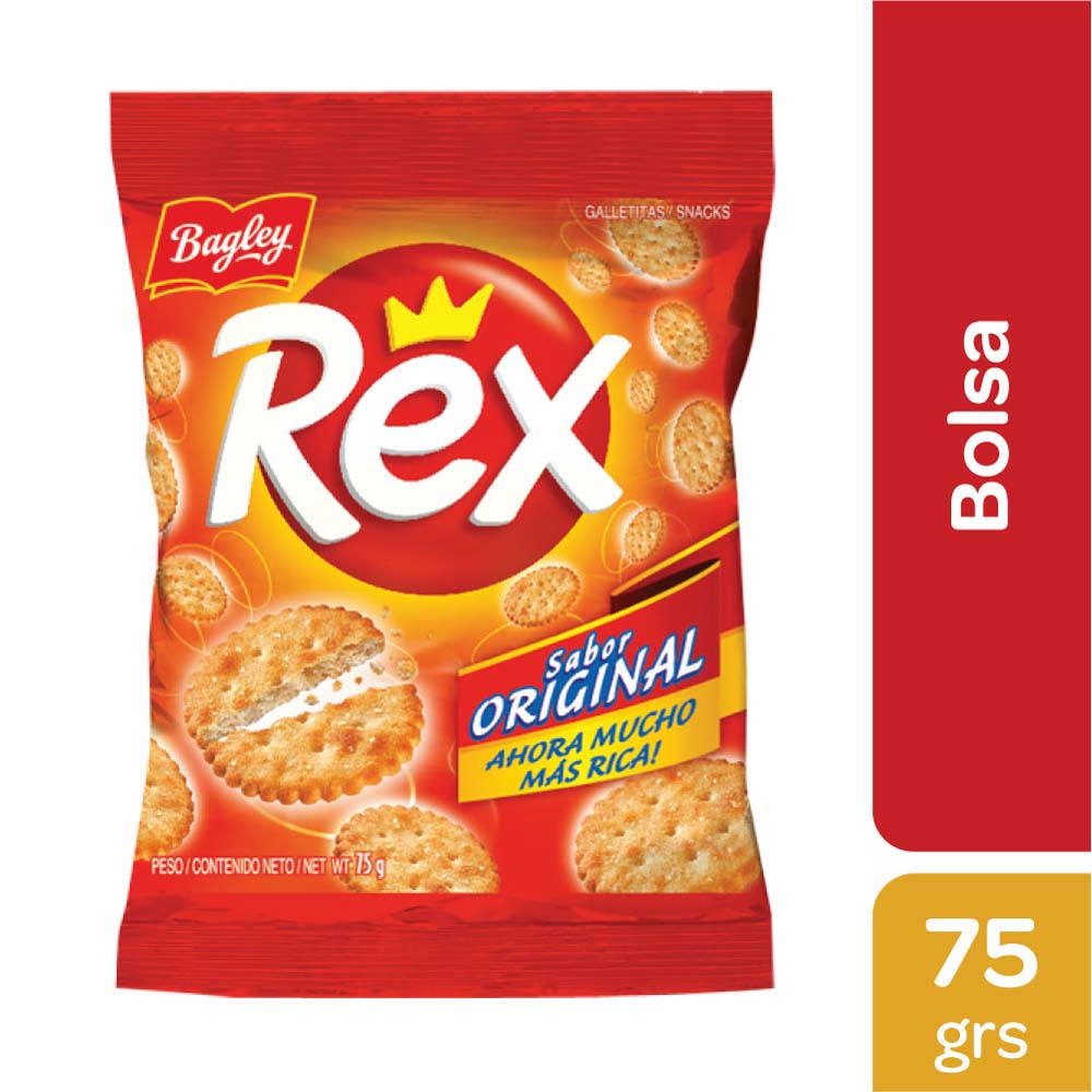 Galletitas Saladas 75 Grs Rex