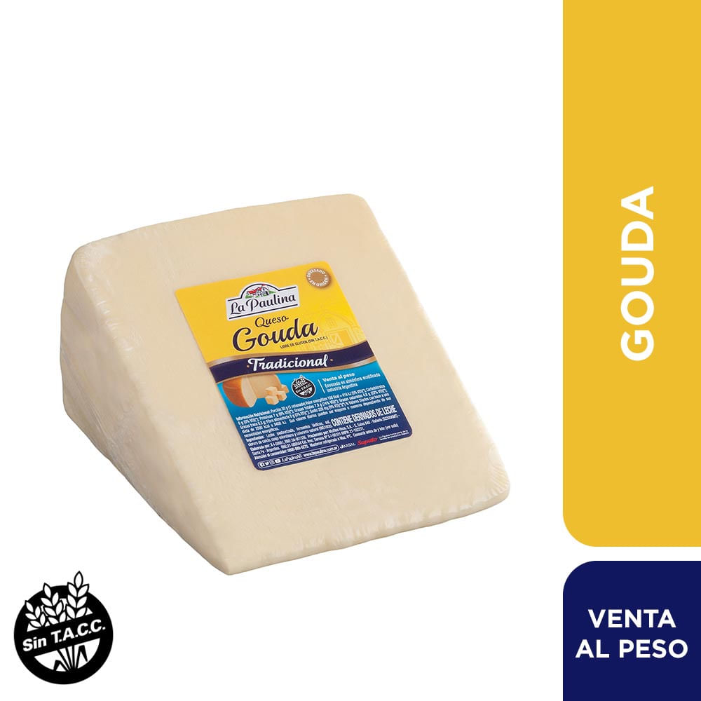 Queso Gouda x 1 Kg La Paulina