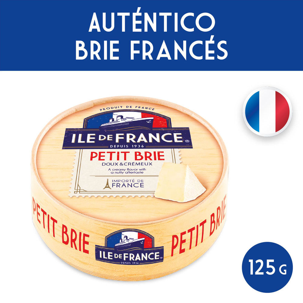 Queso Brie 125 Grs Ile De France