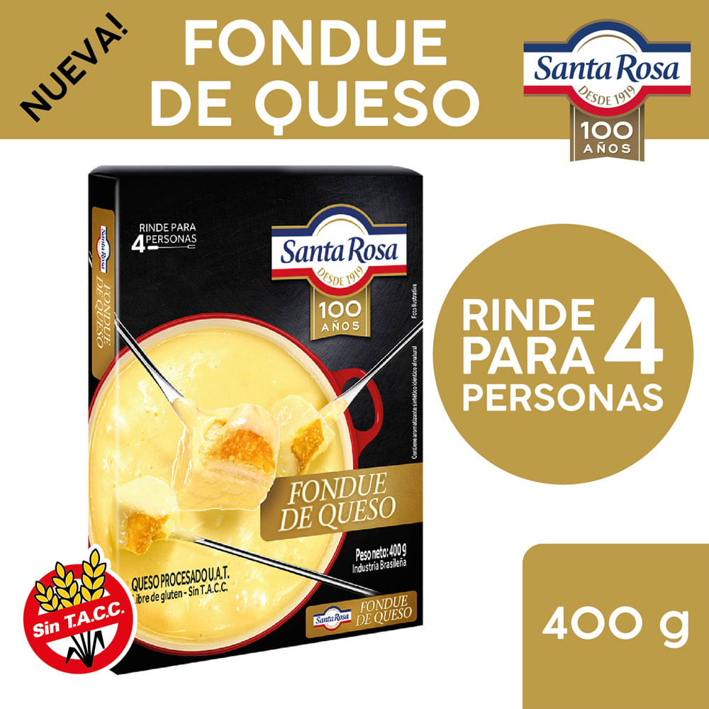 Queso Fondue Santa Rosa 400 Gr