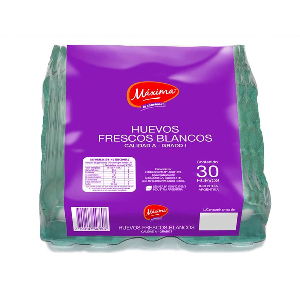 Huevos Blancos 30 Un