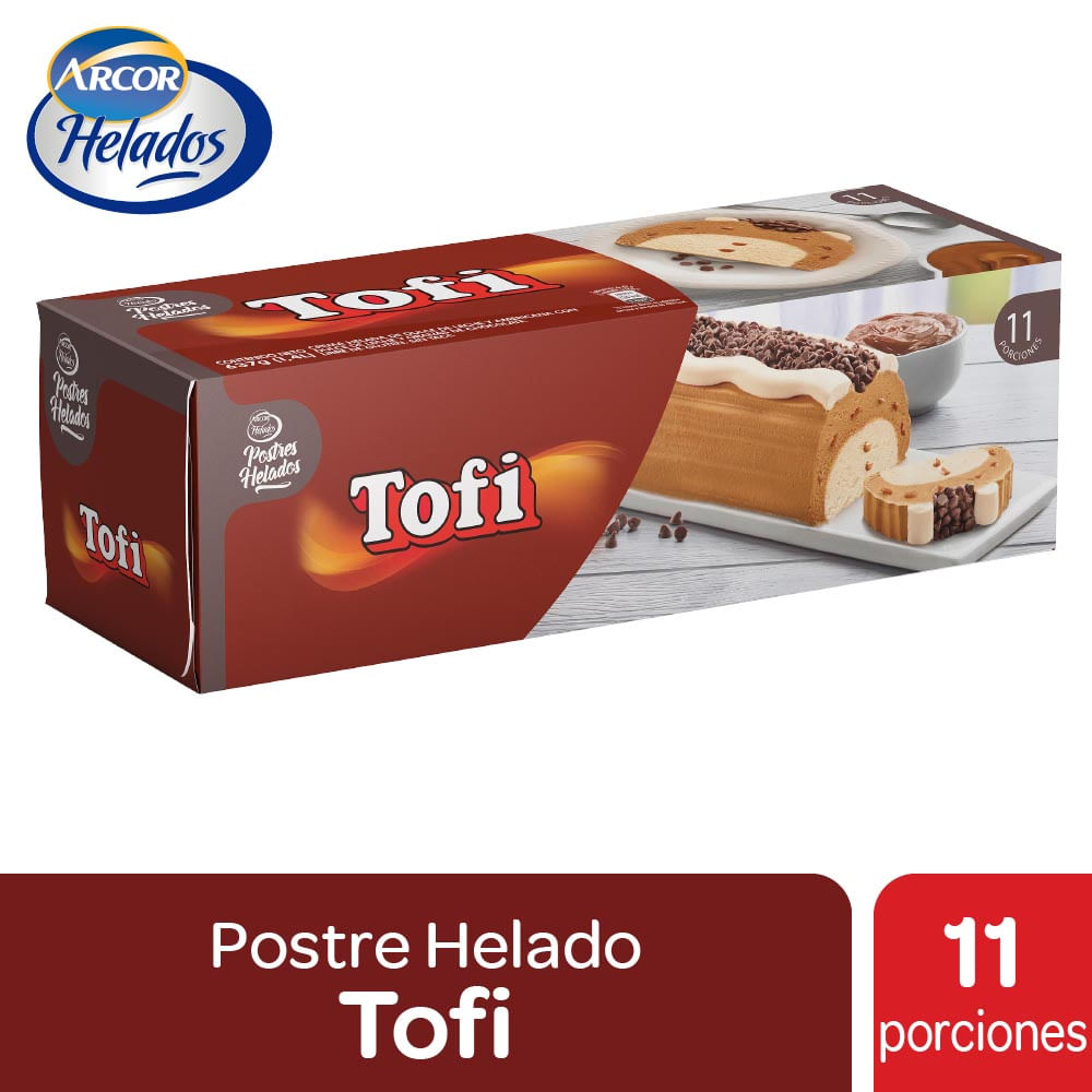 Postre Helado Sabor Tofi 637 Grs Arcor