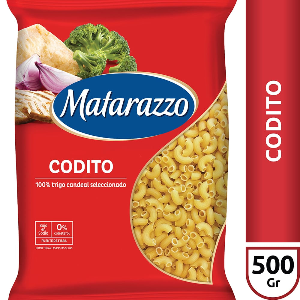 Fideos Coditos 500 Grs Matarazzo