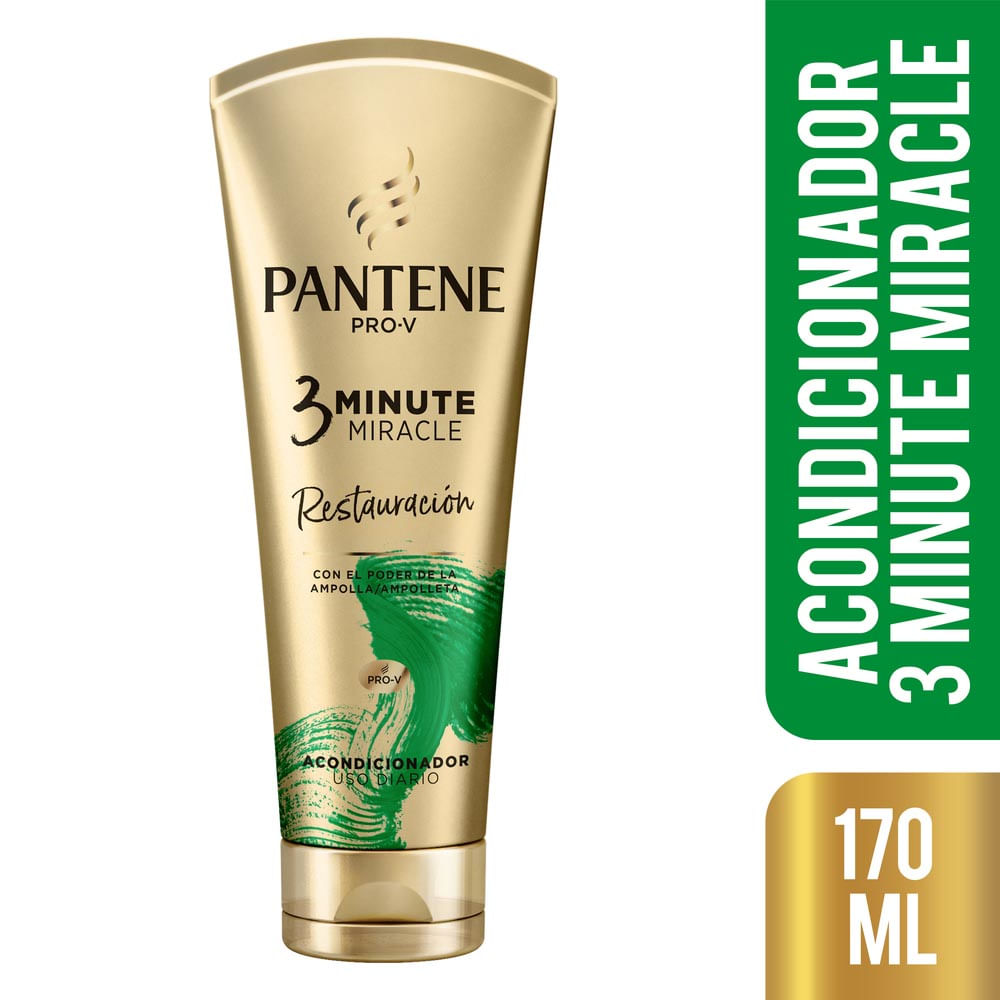 Acondicionador 3 Minute Miracle Restauración 170 Ml Pantene