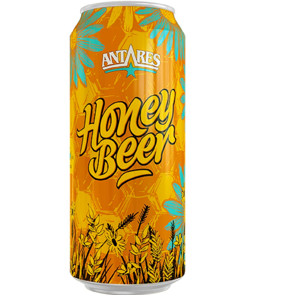 Cerveza Honey 473 Ml Antares
