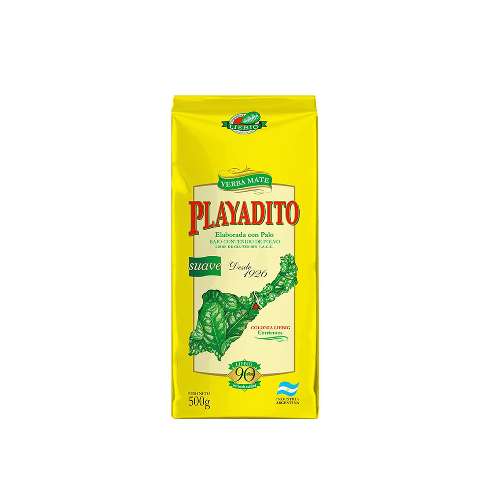 Yerba Mate con Palo 500 Grs Playadito