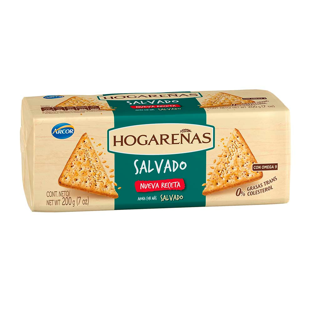 Galletas Secas de Salvado 200 Grs Hogareñas