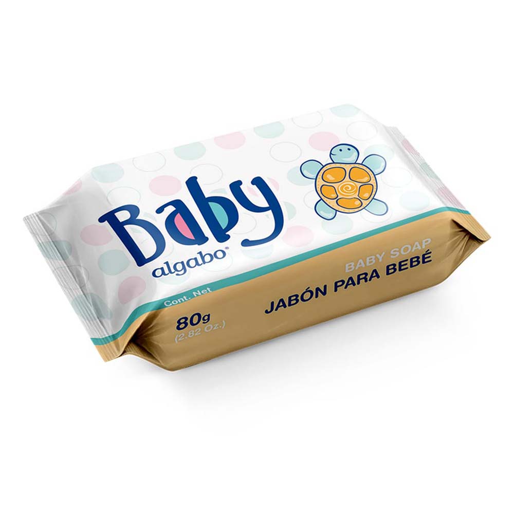 Jabón Pastilla Flow 80 Gr Baby Algabo