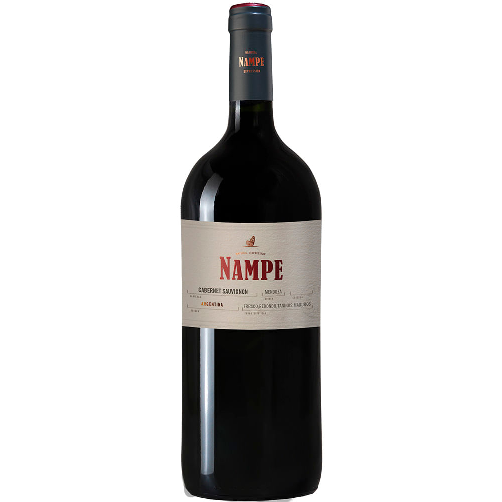 Vino Tinto Cabernet Sauvignon 1125 Cc Nampe