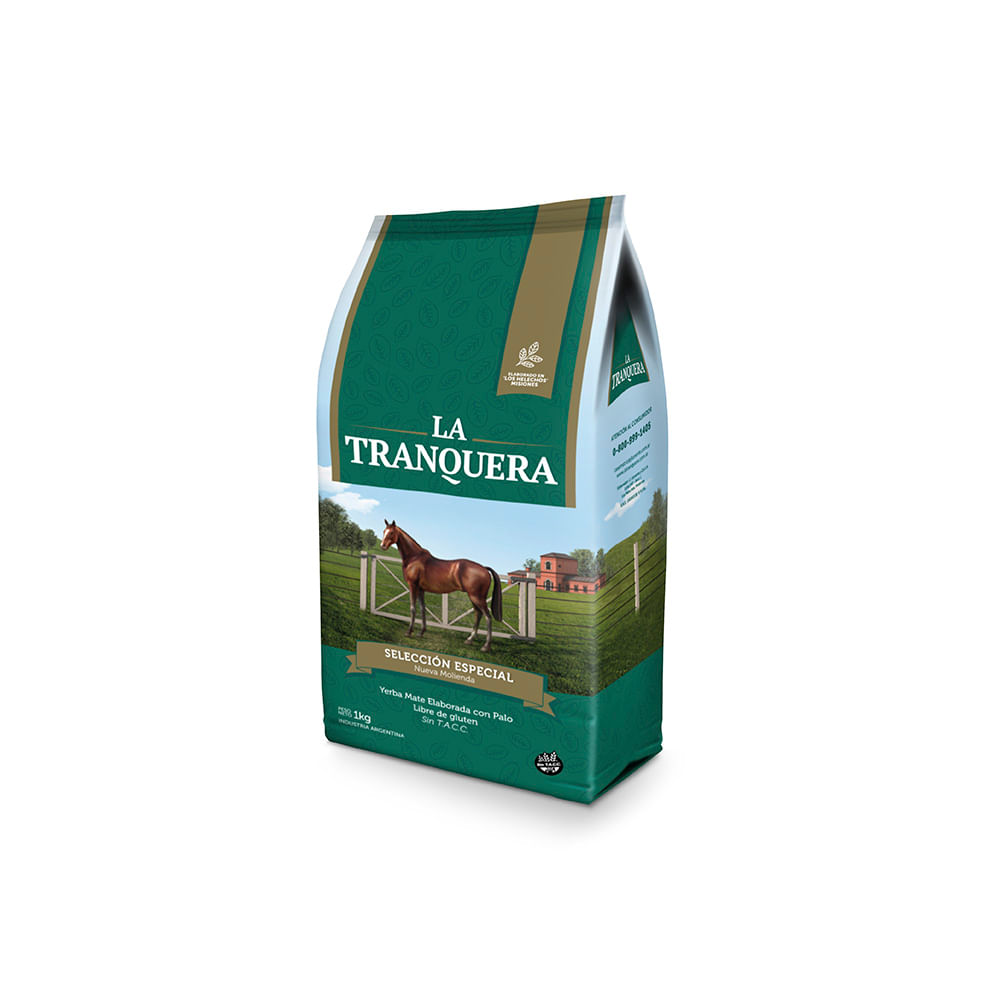 Yerba Mate con Palo Selección Especial 1 Kg La Tranquera