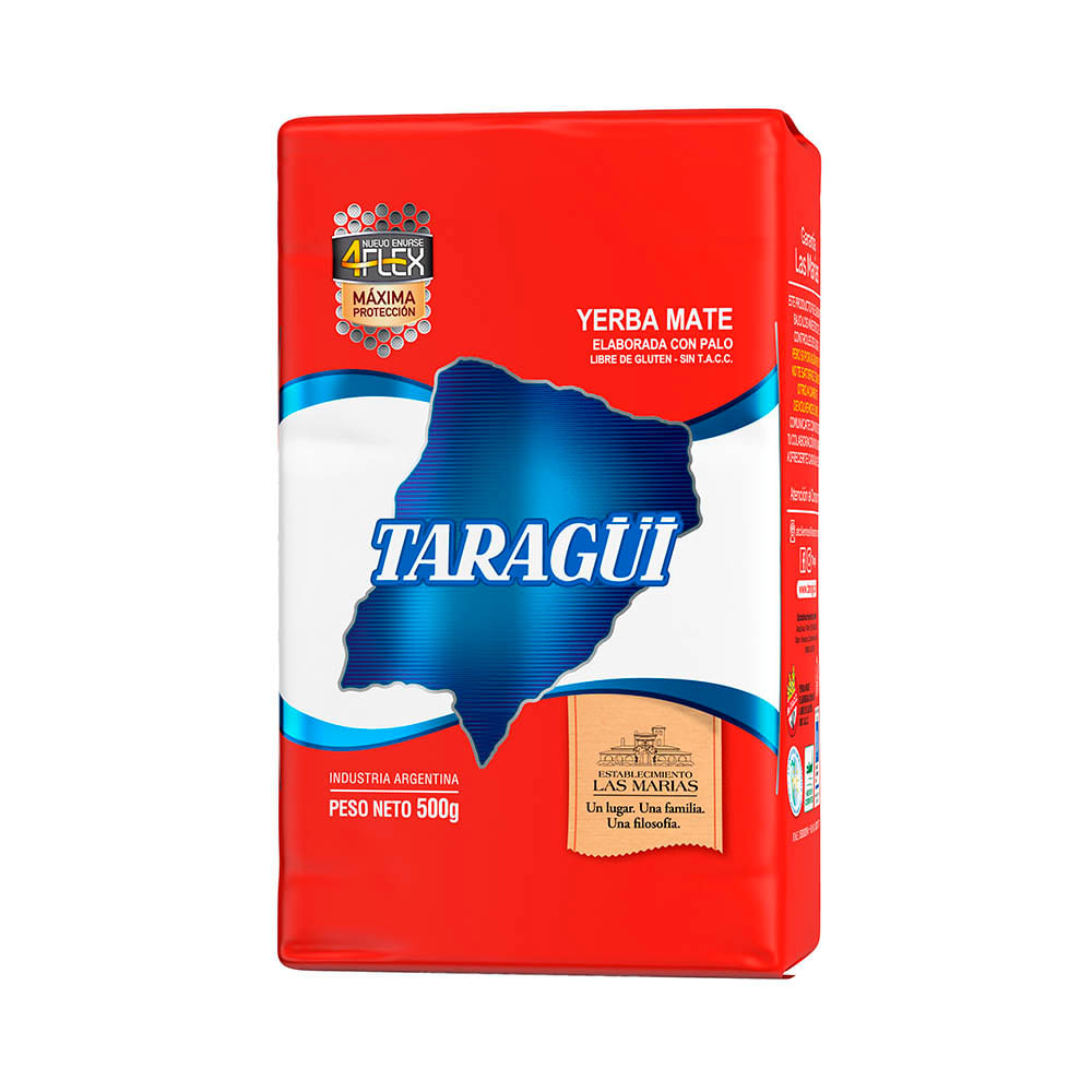 Yerba Mate con Palo 500 Grs Taragui
