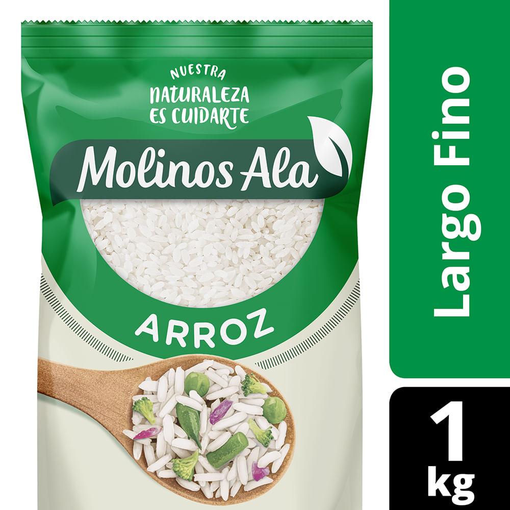 Arroz Grano Largo Fino 1 Kg Molinos Ala
