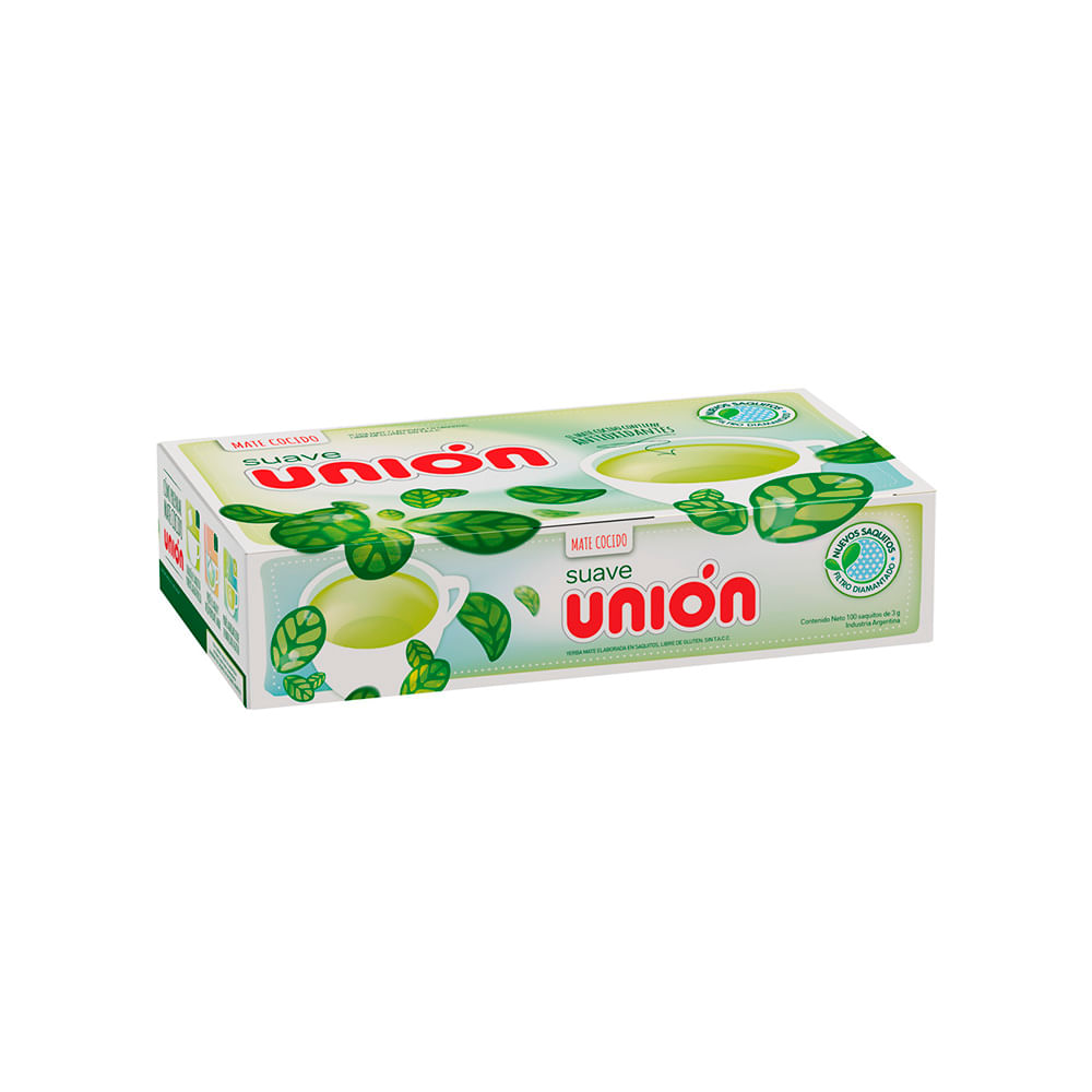 Mate Cocido Suave 300 Grs x 100 Un Union