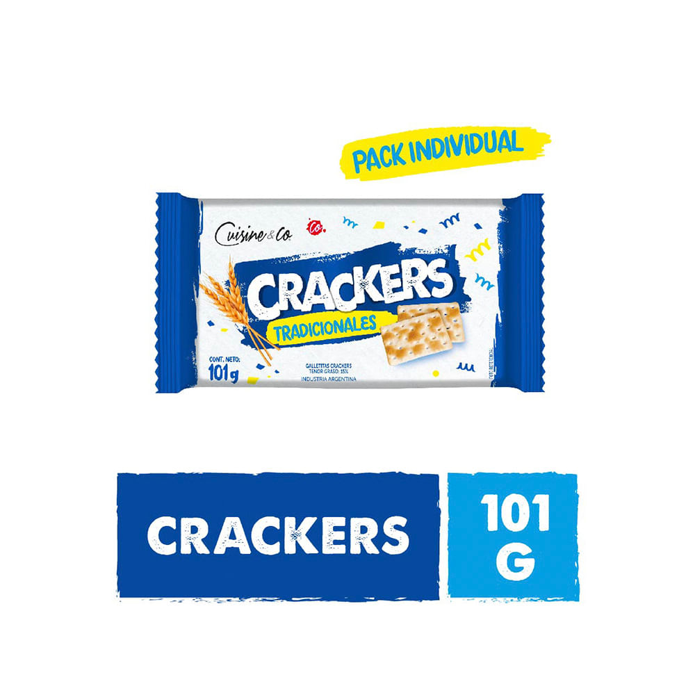 Galletas Secas Sabor Tradicionales 101 Grs Cuisine y Co