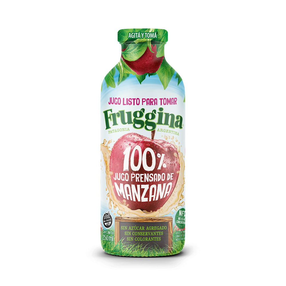 Jugo Sabor Manzana 250 Cc Fruggina