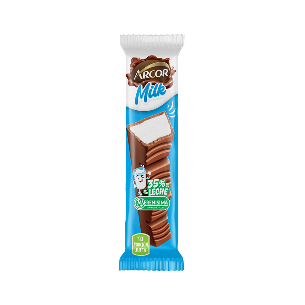 Chocolate Sabor Leche 12 Grs Arcor