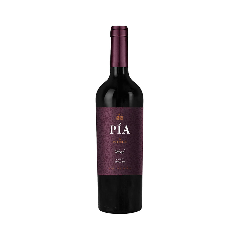 Vino Tinto Blend Pía 750 Ml Putruele