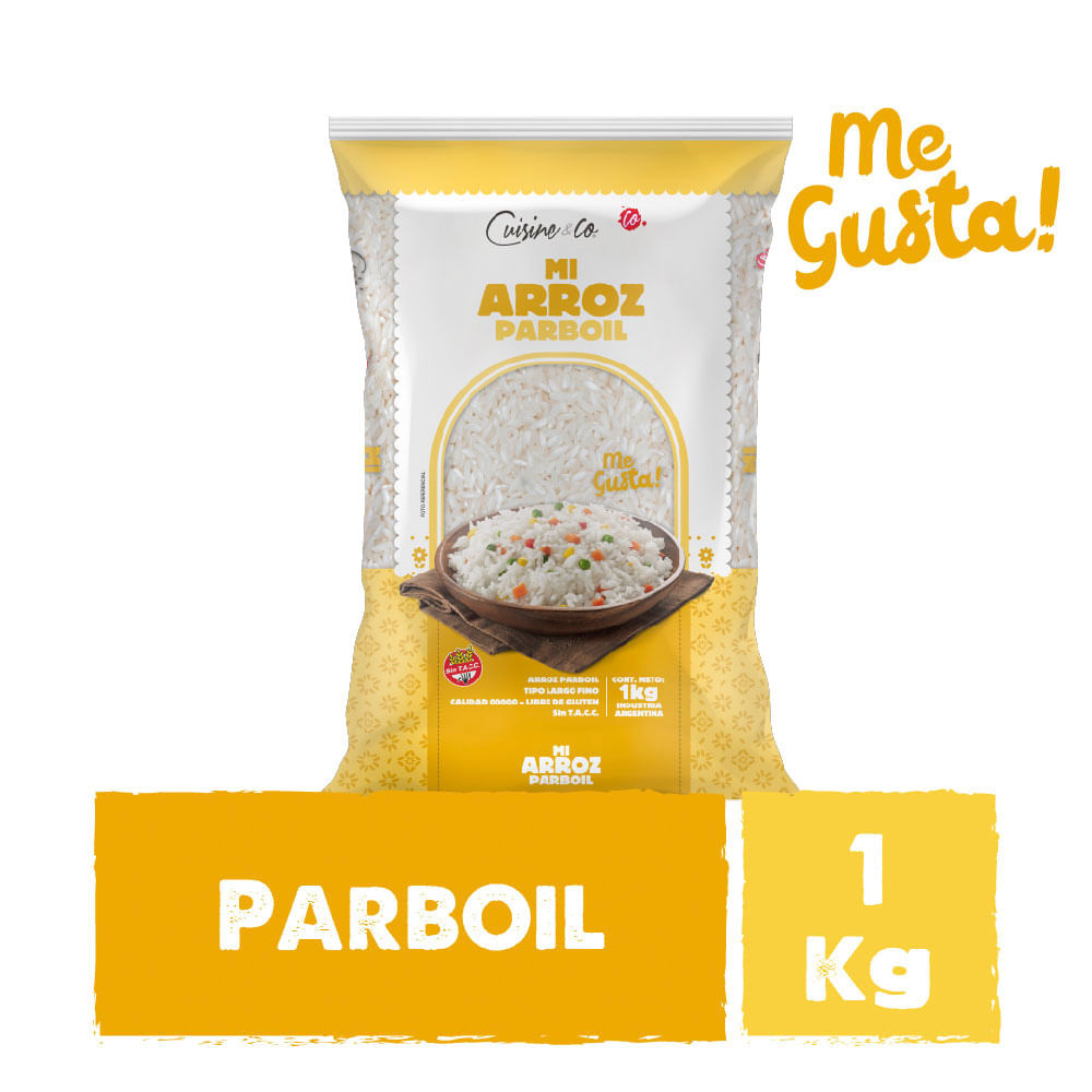 Arroz Parboil Grano Largo 1 Kg Cuisine & Co