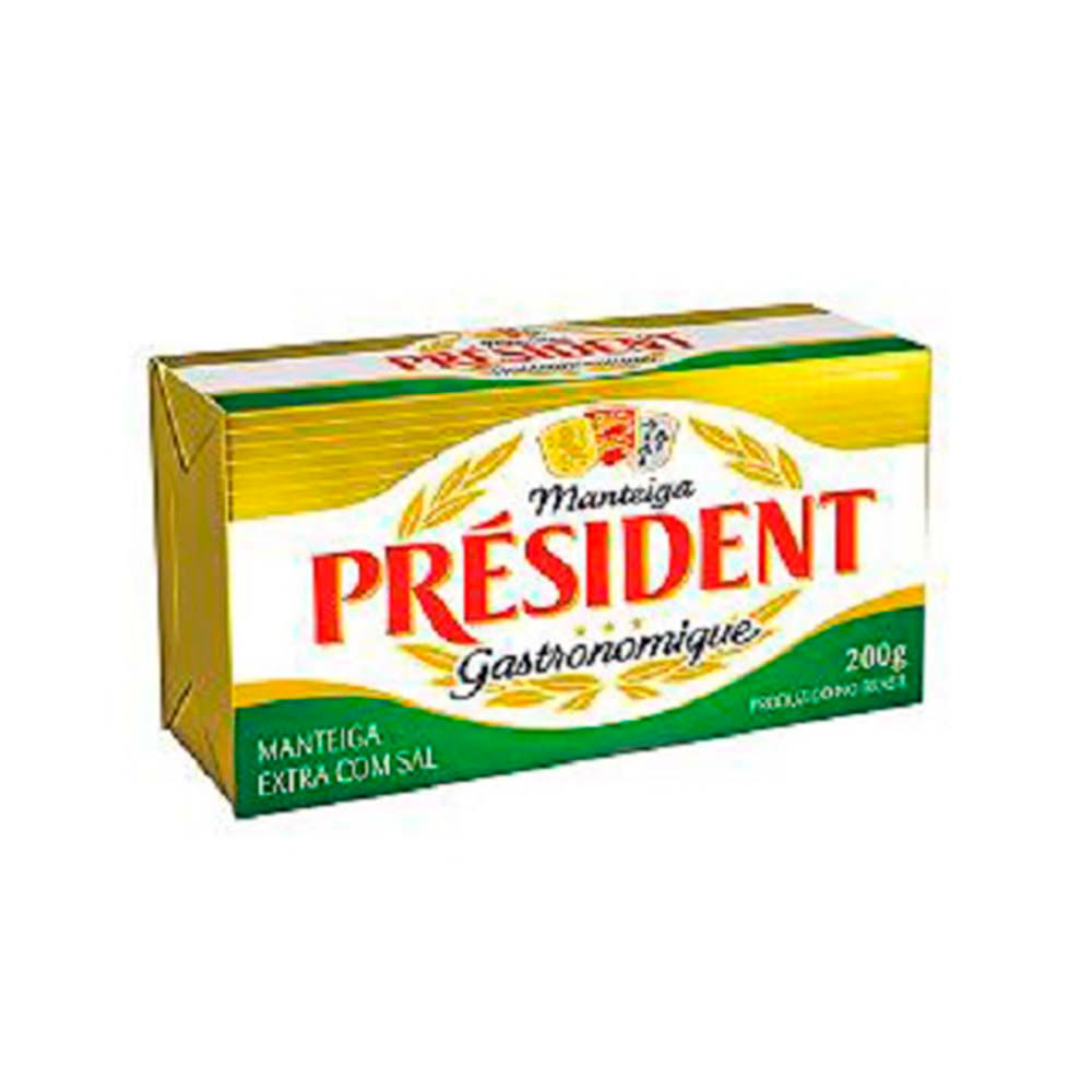 Manteca President Salada Paq 200 G