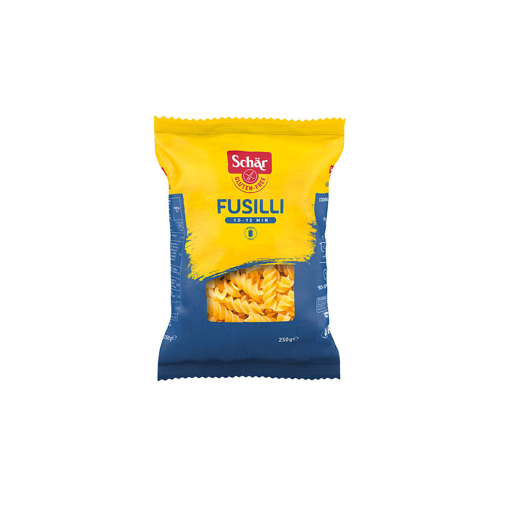 Fideos Fusilli 250 Grs Schar