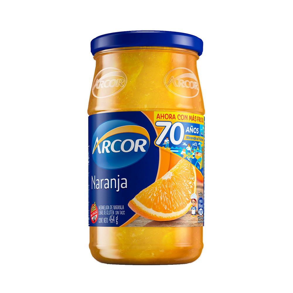 Mermelada Sabor Naranja 454 Grs Arcor