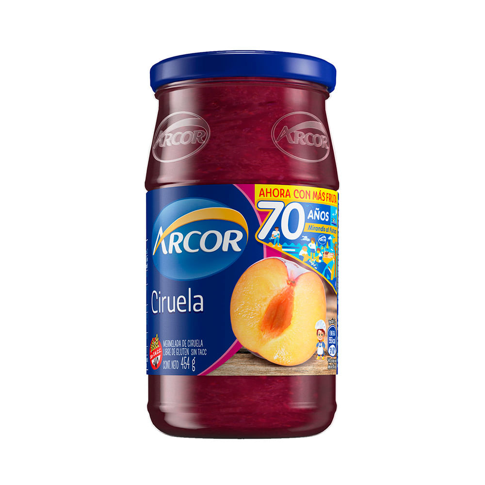 Mermelada Sabor Ciruela 454 Grs Arcor