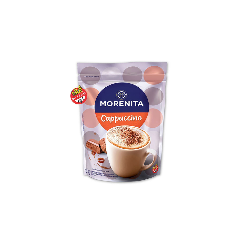 Café Cappuccino con Azúcar 125 Grs La Morenita