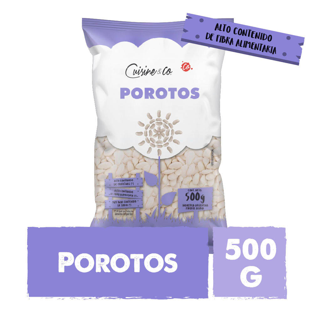 Porotos Alubia 500 Grs Cuisine & Co