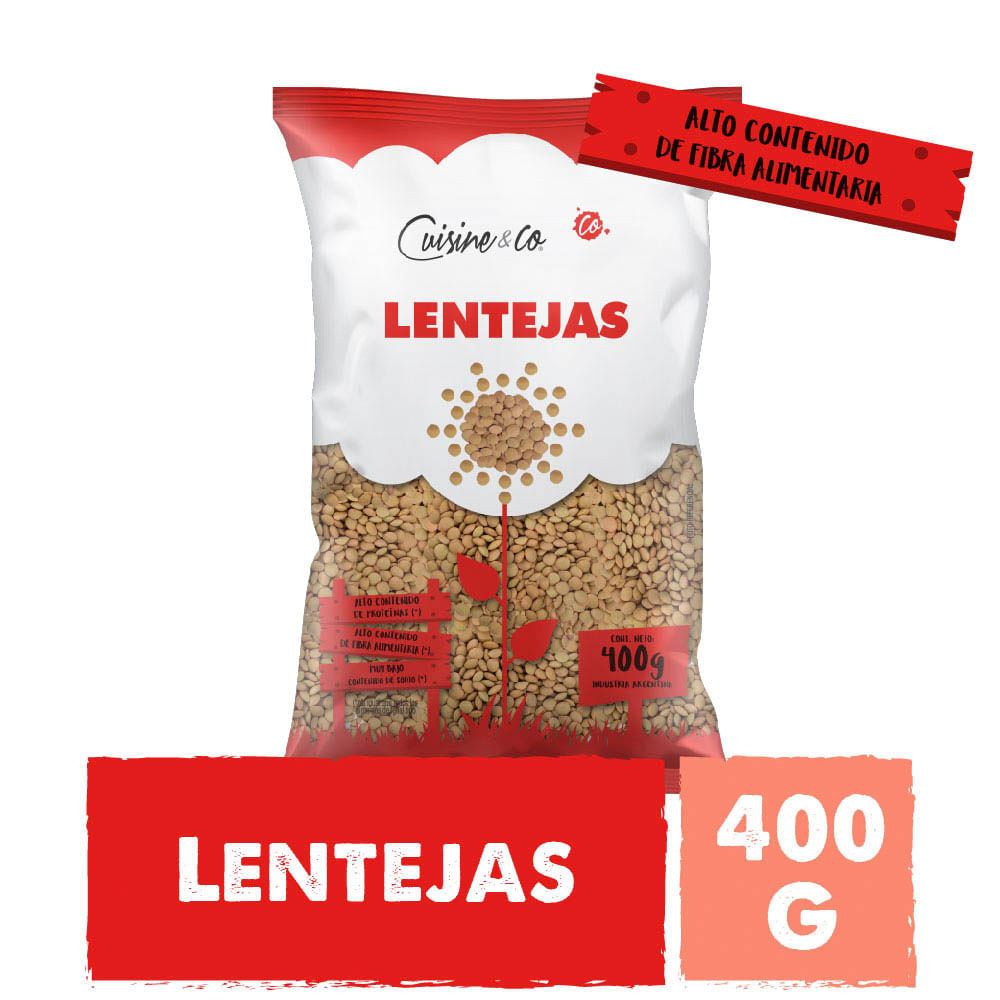 Lentejas 400 Grs Cuisine y Co