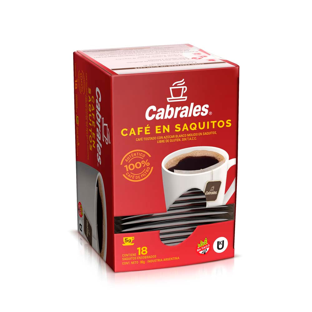 Café En Saquitos 90 Gr Cabrales